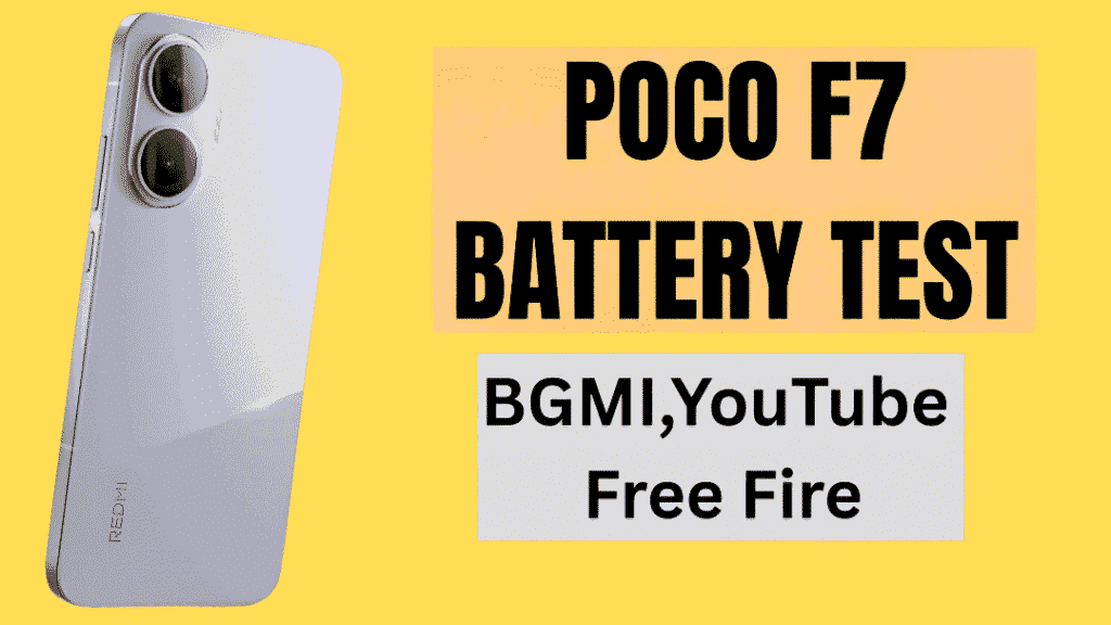 poco f7 battery test