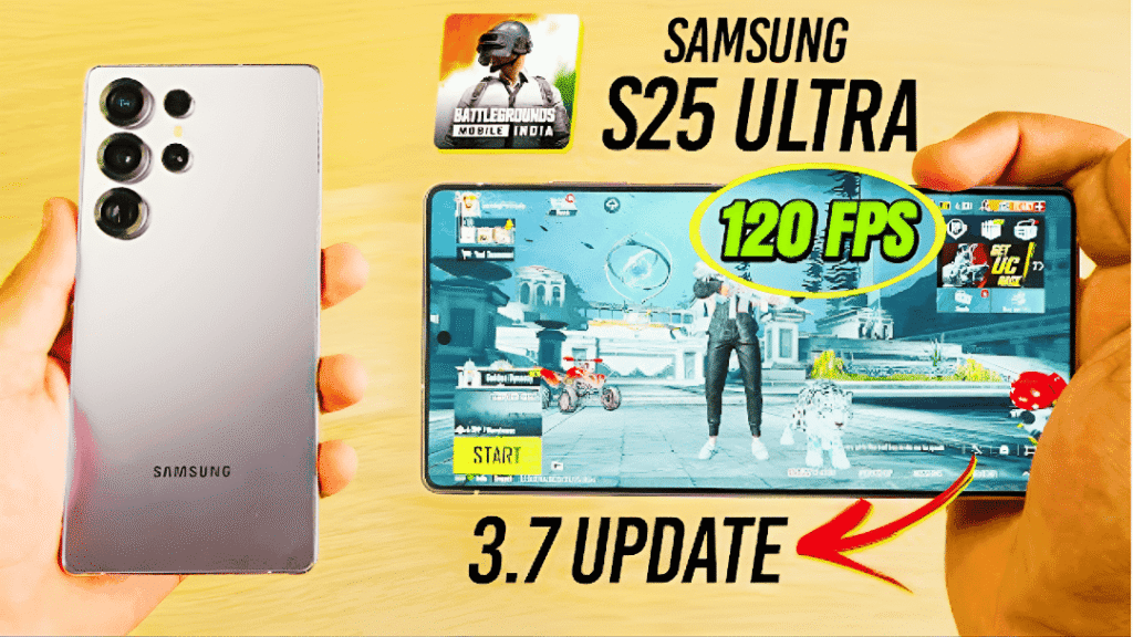 Samsung S25 Ultra BGMI Test
