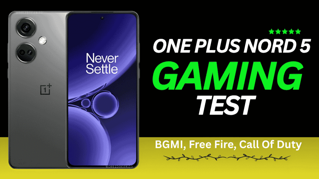 oneplus nord 5 gaming test