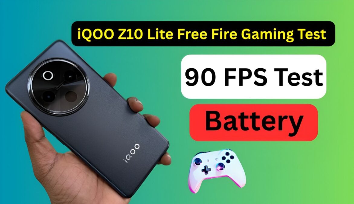 iQOO Z10 Lite Free Fire Gaming Test