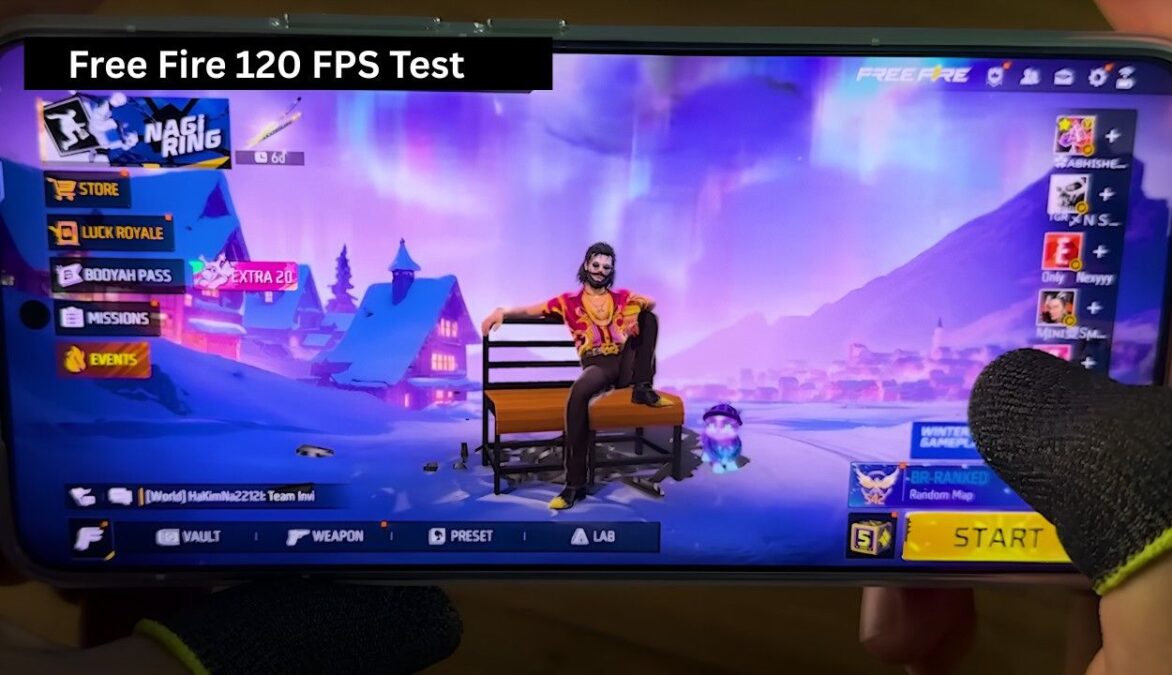 iQOO Z10R Free Fire Test