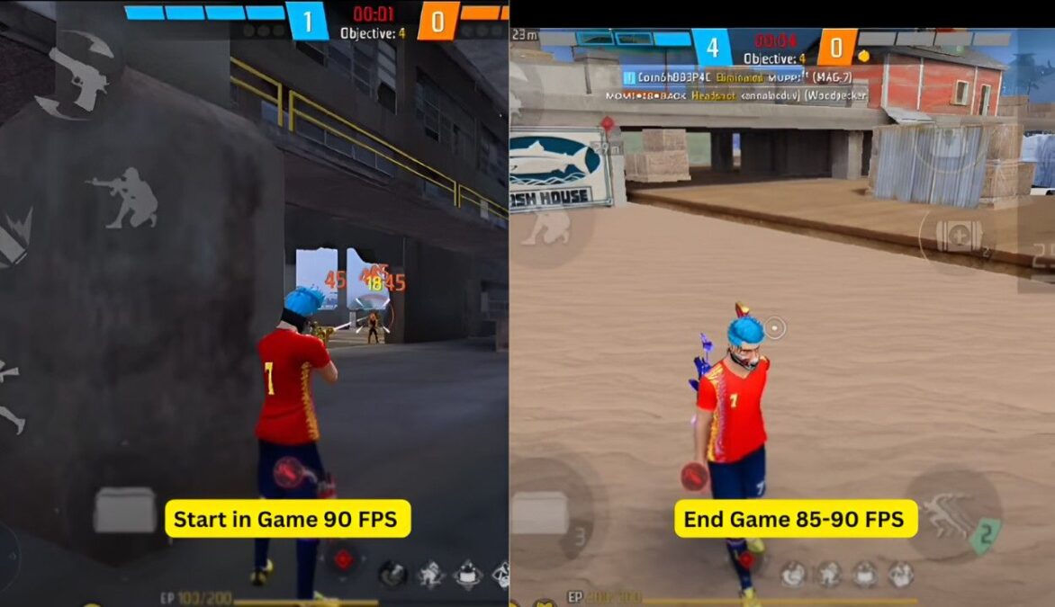 Moto G86 Free Fire 90 FPS TEST