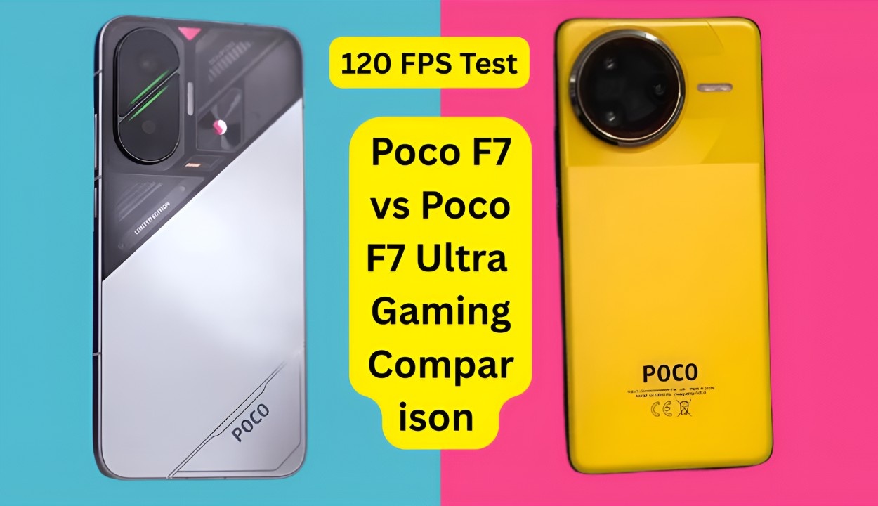Poco F7 vs Poco F7 Ultra Gaming Comparison