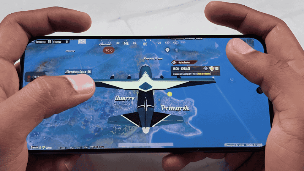 vivo x200 fe gaming test