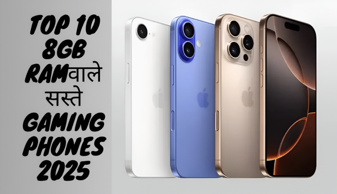 Top 10 8GB RAM Gaming Phones 2025