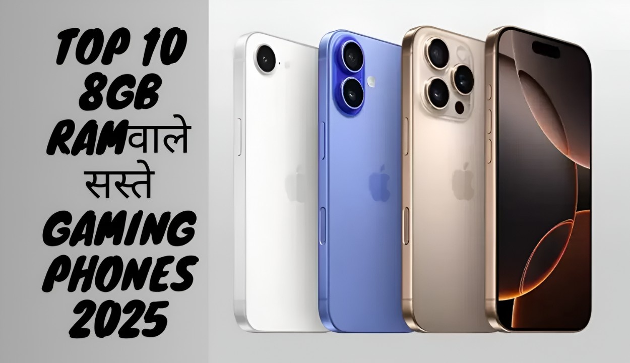 Top 10 8GB RAM Gaming Phones 2025