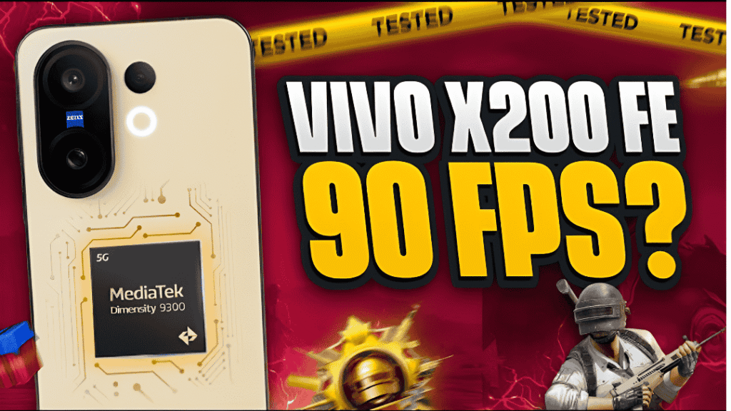 Vivo X200 FE BGMI GAMING Review