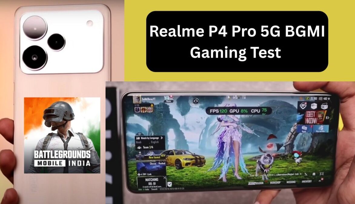 Realme P4 Pro 5G BGMI Gaming Test