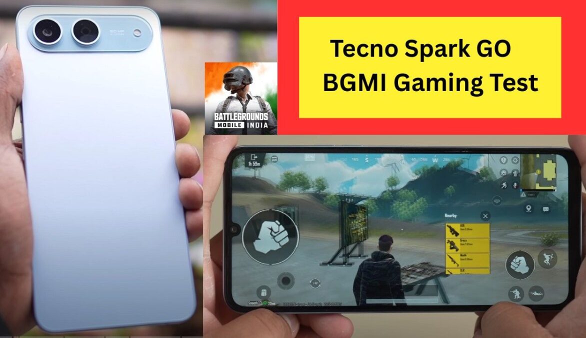 Tecno Spark Go BGMI Gaming Test