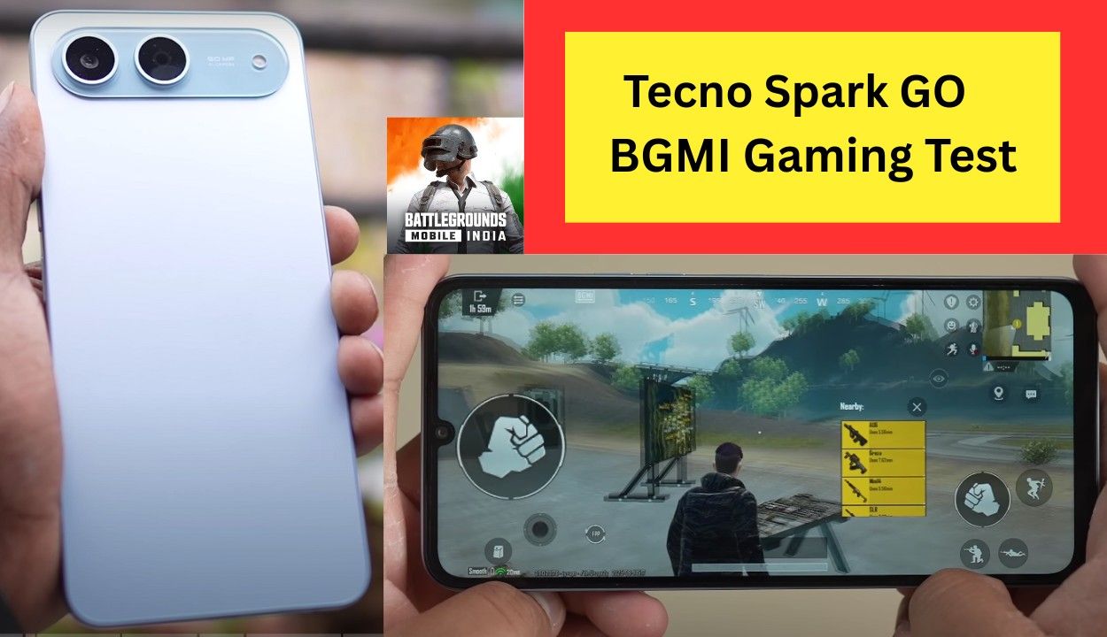Tecno Spark Go BGMI Gaming Test