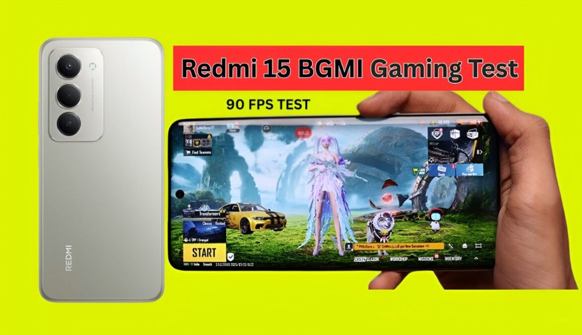 Redmi 15 BGMI Gaming Test