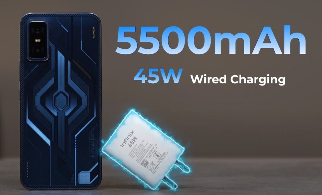 Infinix GT 30 5G Battery Features