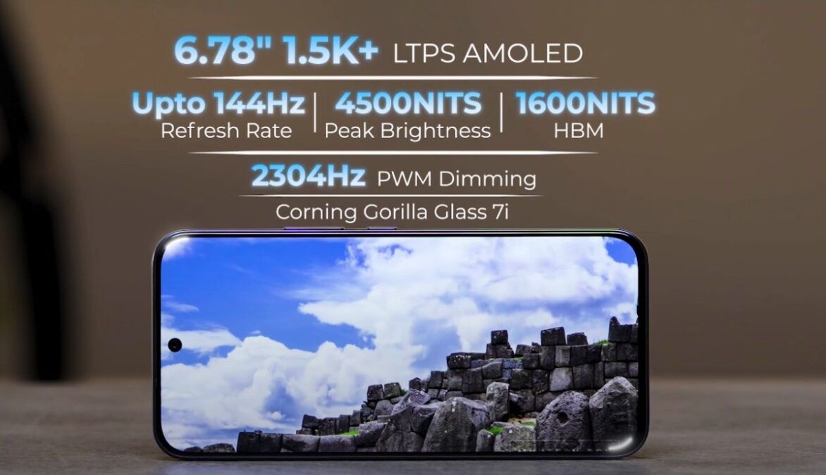 Infinix GT 30 5G Display Features