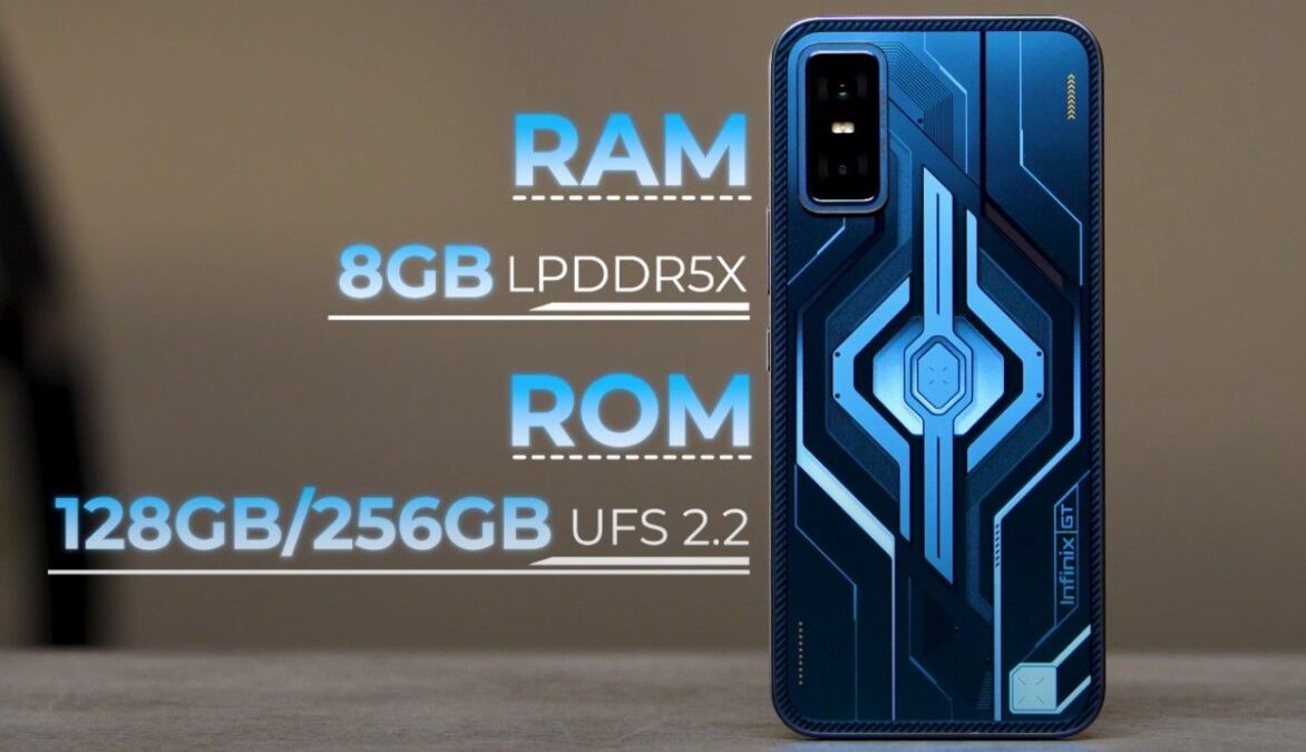Infinix GT 30 5G Ram and Storage