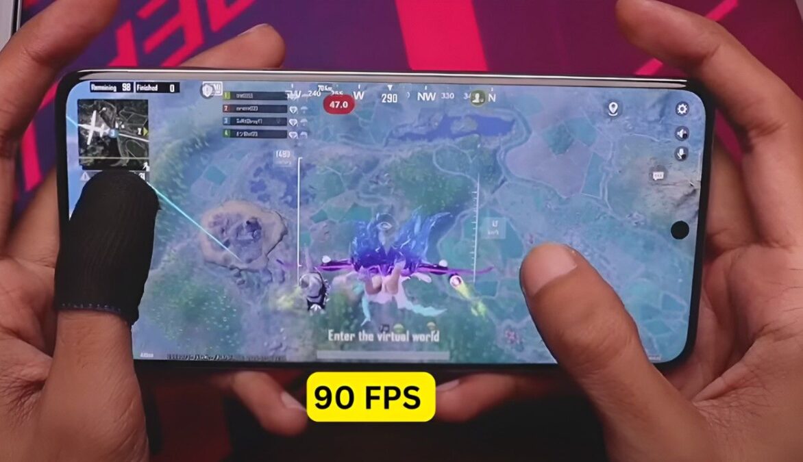 Vivo V60 BGMI 90 FPS TEST