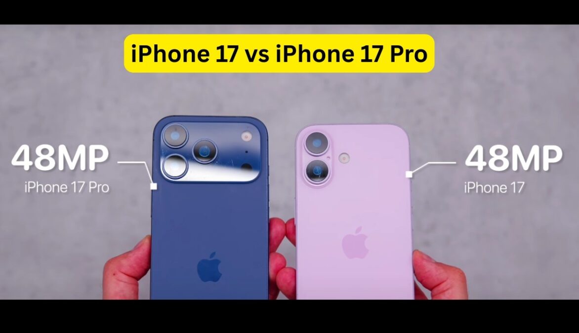 iPhone 17 vs iPhone 17 Pro Camera