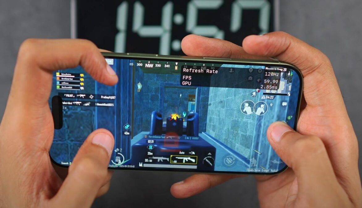 iPhone 17 BGMI Gaming Test 