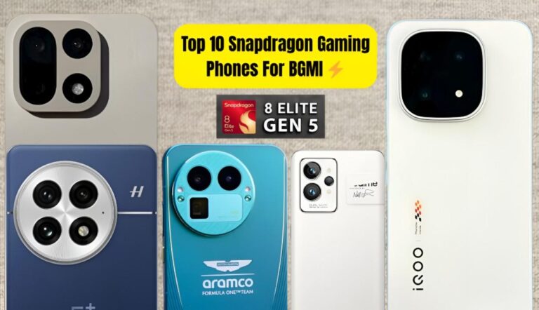 Top 10 Snapdragon Gaming Phones For BGMI